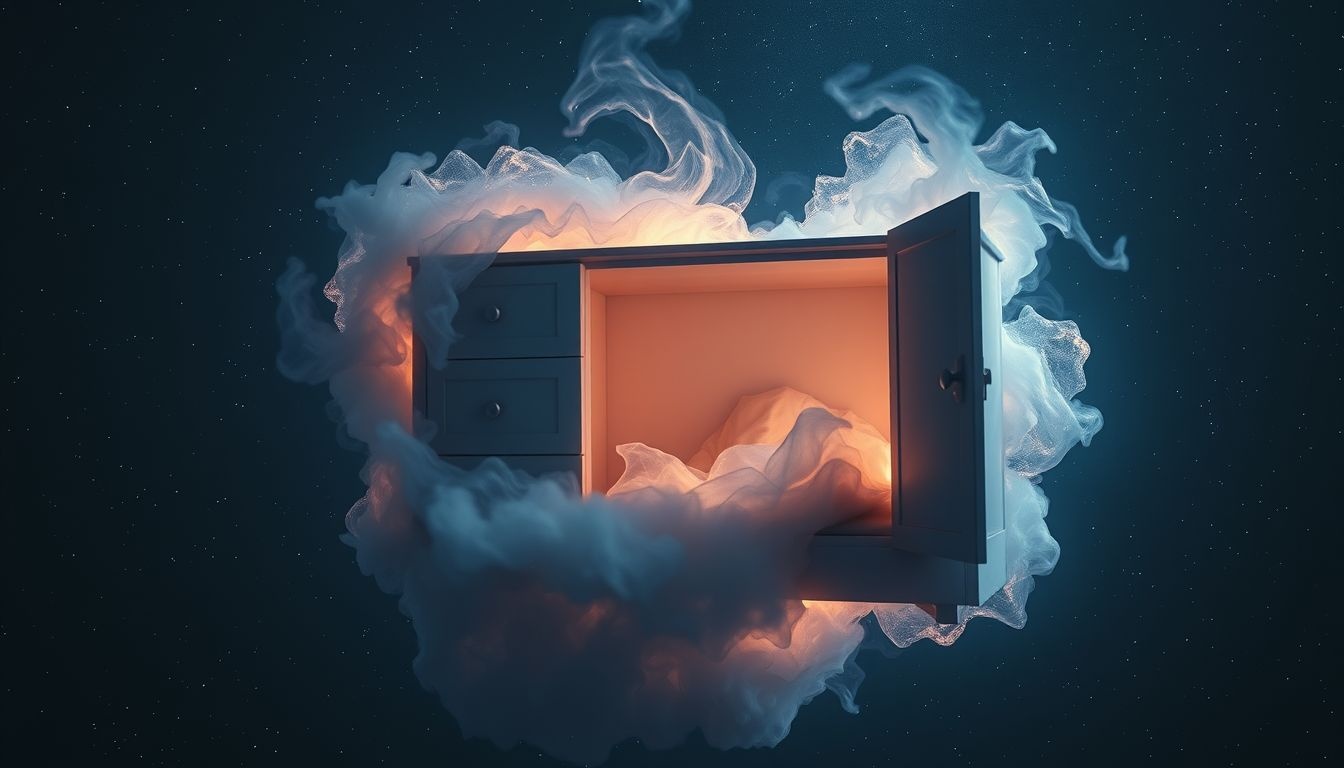 Droom 9 symboliseert verborgen gevoelens en onbewuste herinneringen.