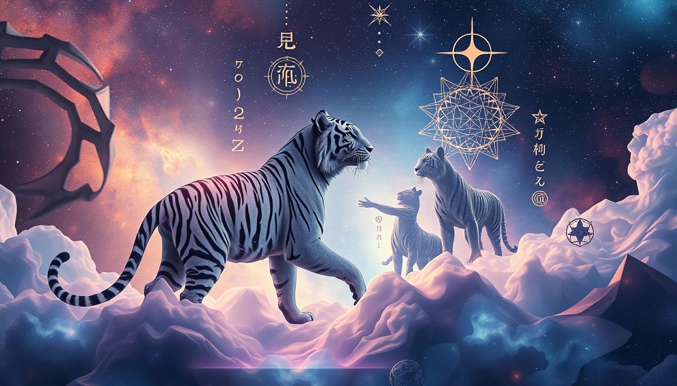 Dromen over tijgers symboliseren vaak kracht en onderdrukte agressie.