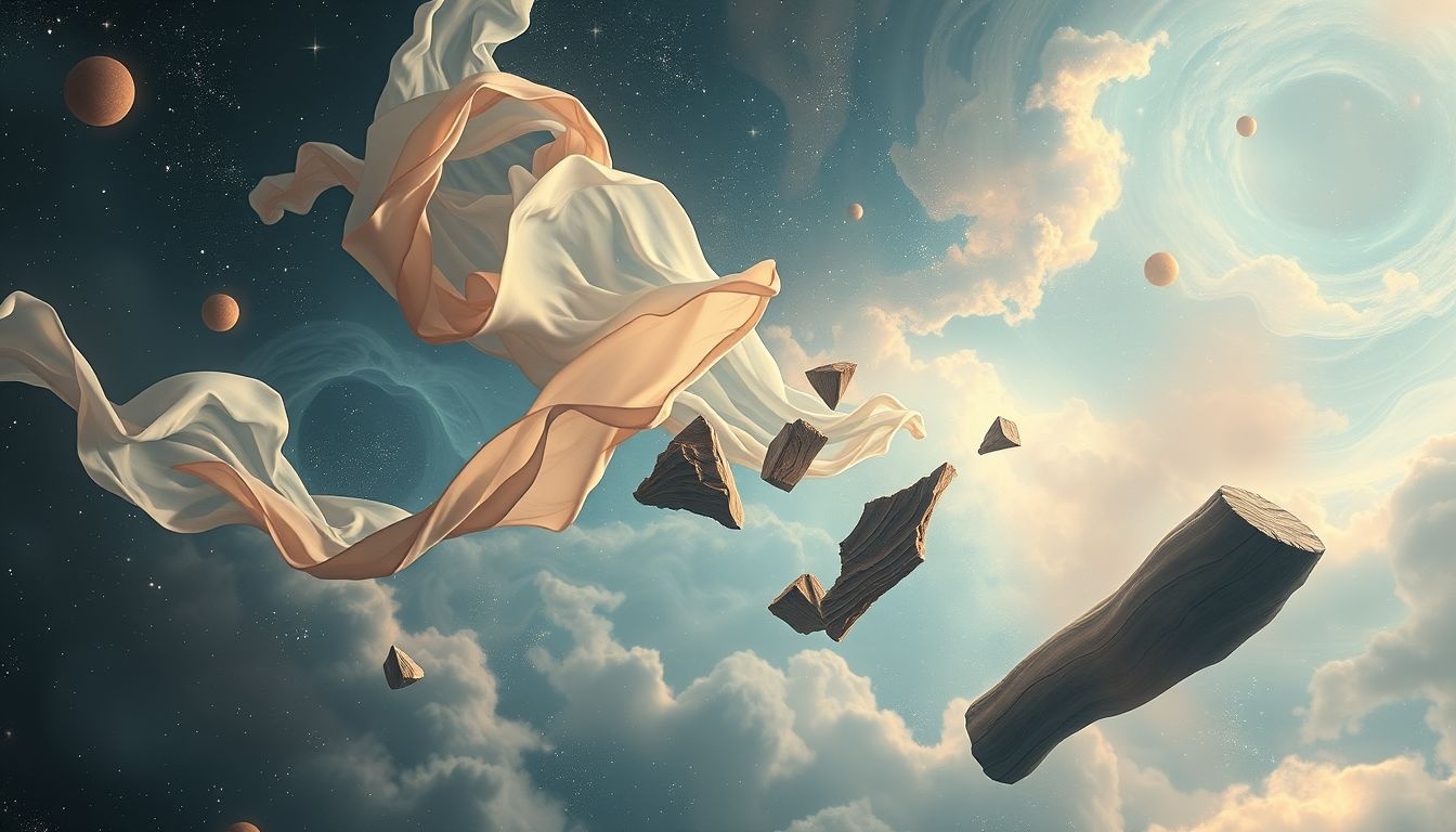 Een chiffonier repareren symboliseert het herstellen van persoonlijke herinneringen.