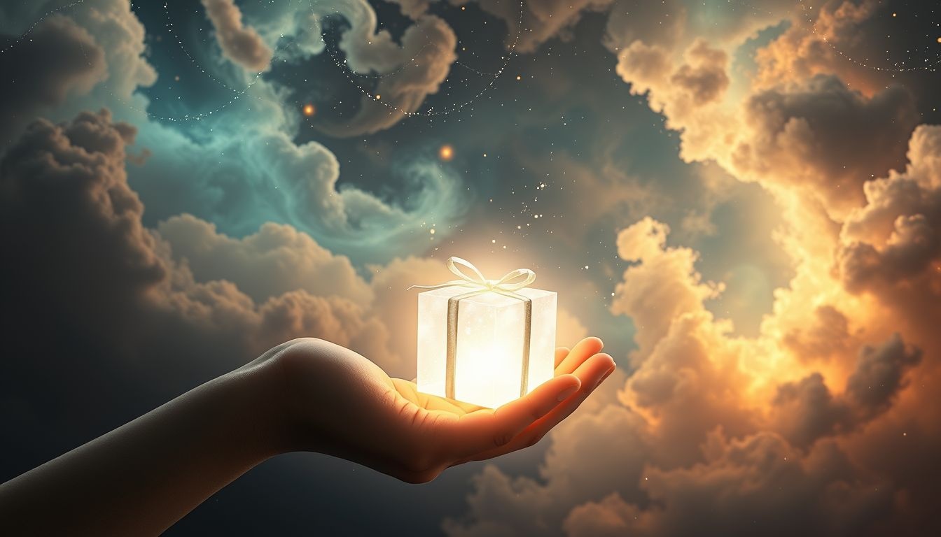 Een cadeau in dromen symboliseert vaak onverwachte vreugde en waardering.