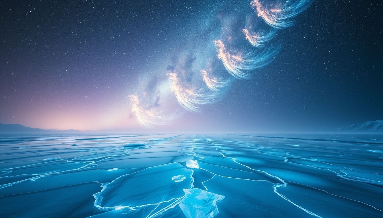 Een gladde, ijzige rijbaan symboliseert onzekerheid en gevaar in het leven.