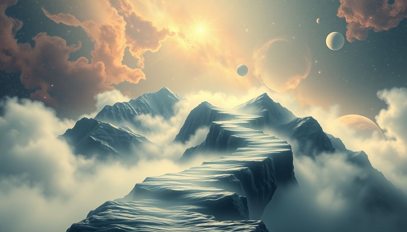 Slippen op bergpad symboliseert worstelen met levensuitdagingen en groei.