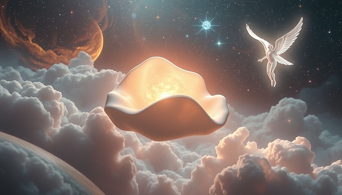 Wiebelen symboliseert onzekerheid, gered worden betekent hoop en steun.