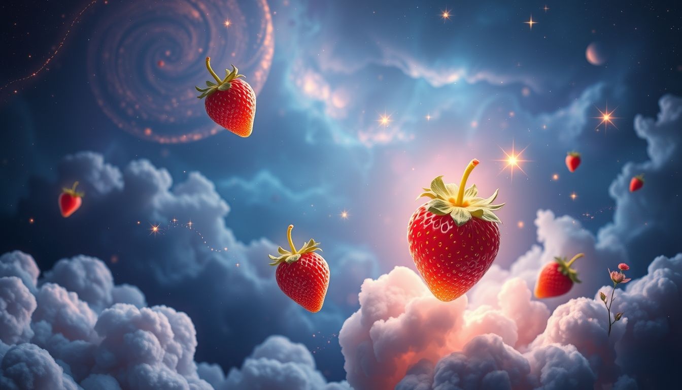 Aardbeien in dromen symboliseren vruchtbaarheid en creatieve nieuwe start.