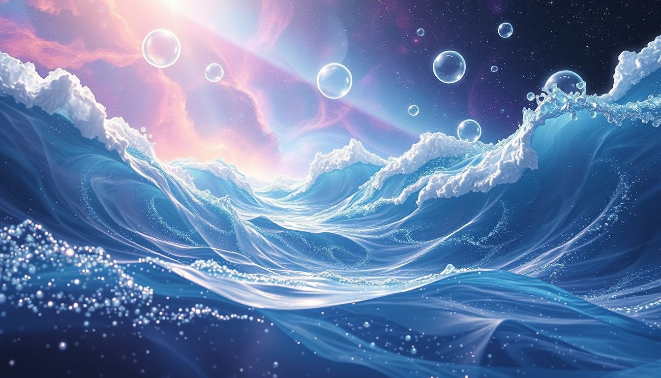 Bruiswater in dromen symboliseert vaak innerlijke emotionele opwelling.