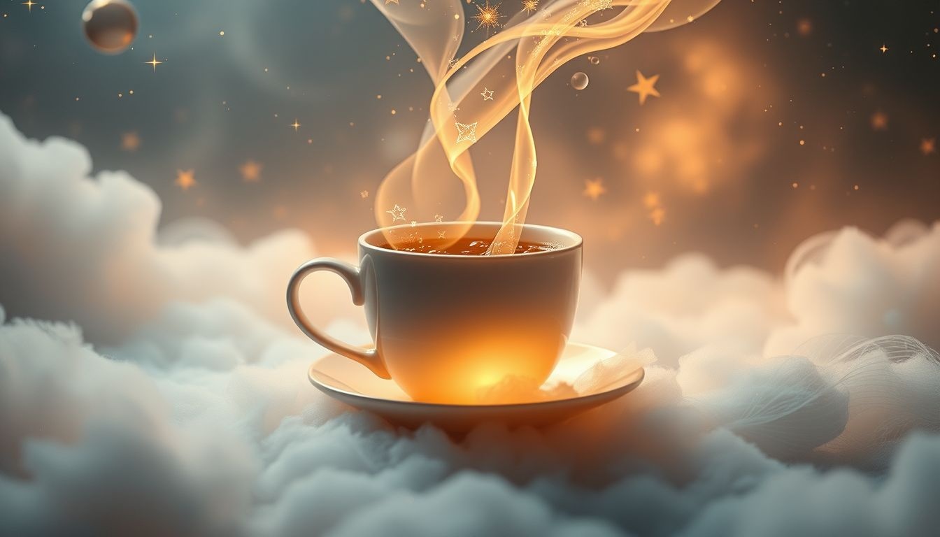 Dromen over koffie drinken symboliseert nieuwe inzichten en verbinding.