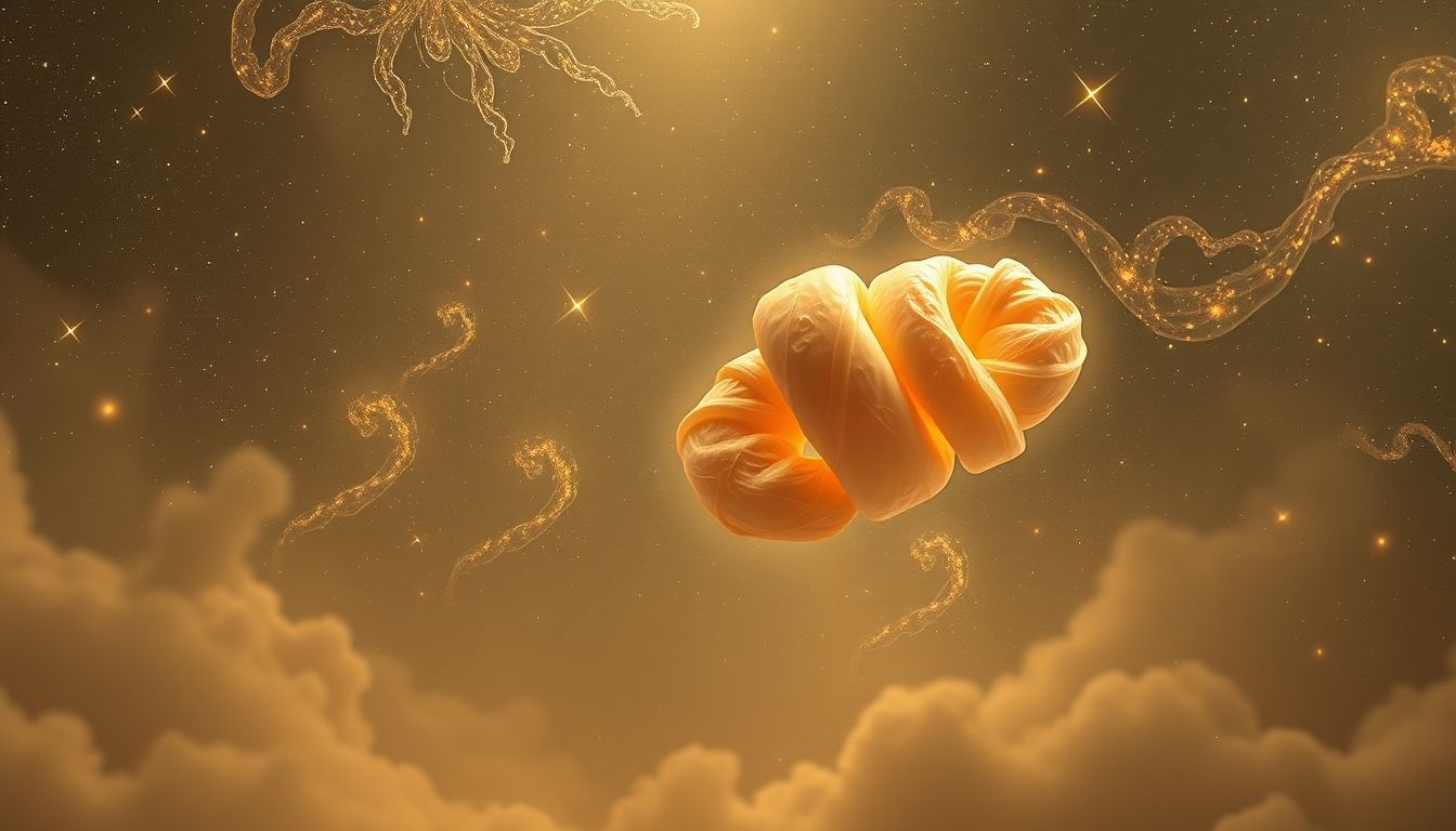 Dromen over croissants symboliseren vaak verlangen en verborgen angsten.