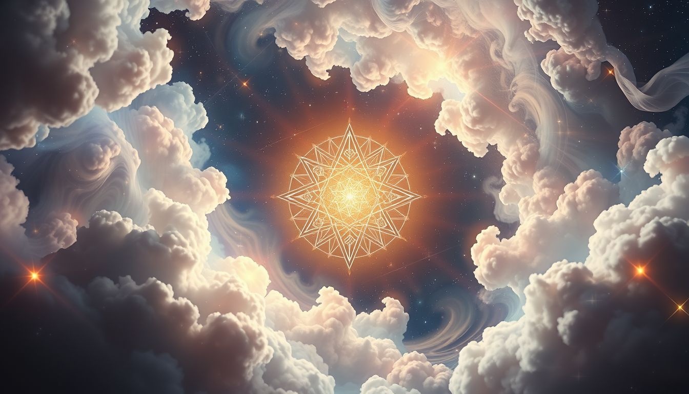 Dromen over Merkaba symboliseert spirituele ascensie en bewustzijnsgroei.
