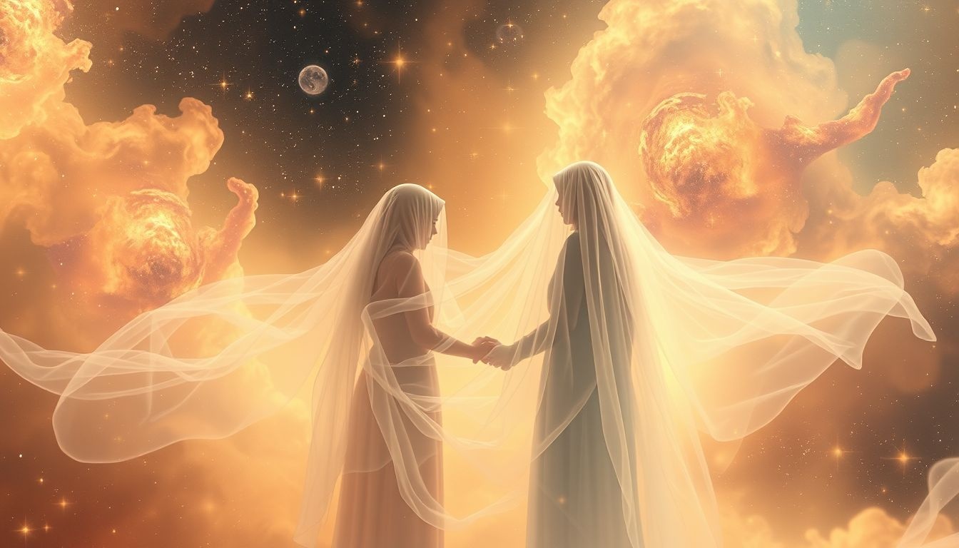 Dromen over een chador symboliseert bescherming en familiewaarden.