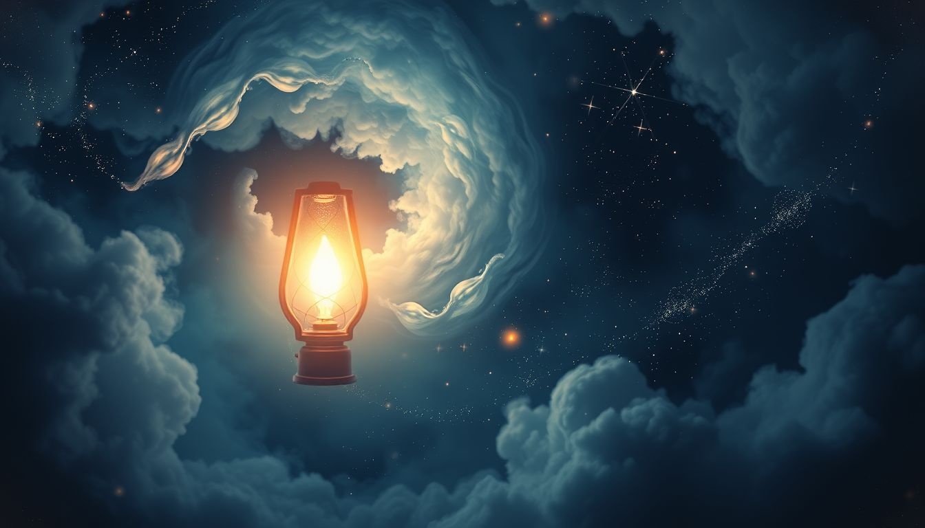 Dromen over uitgaande nachtlampjes symboliseren verloren veiligheid en onzekerheid.