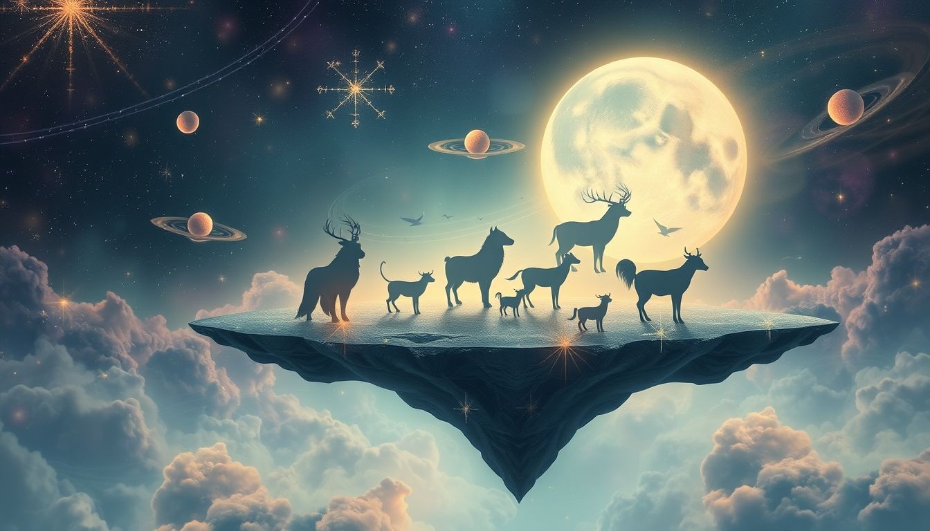 Dromen over dieren op een niveau symboliseren instinctieve emoties en groei.