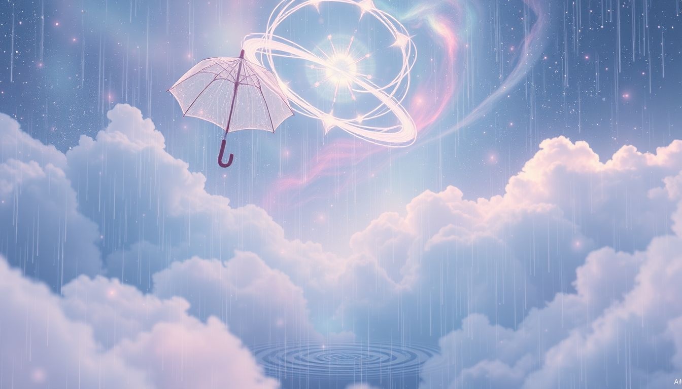 Dromen over regenachtige ochtenden symboliseren vaak emotionele vernieuwing.