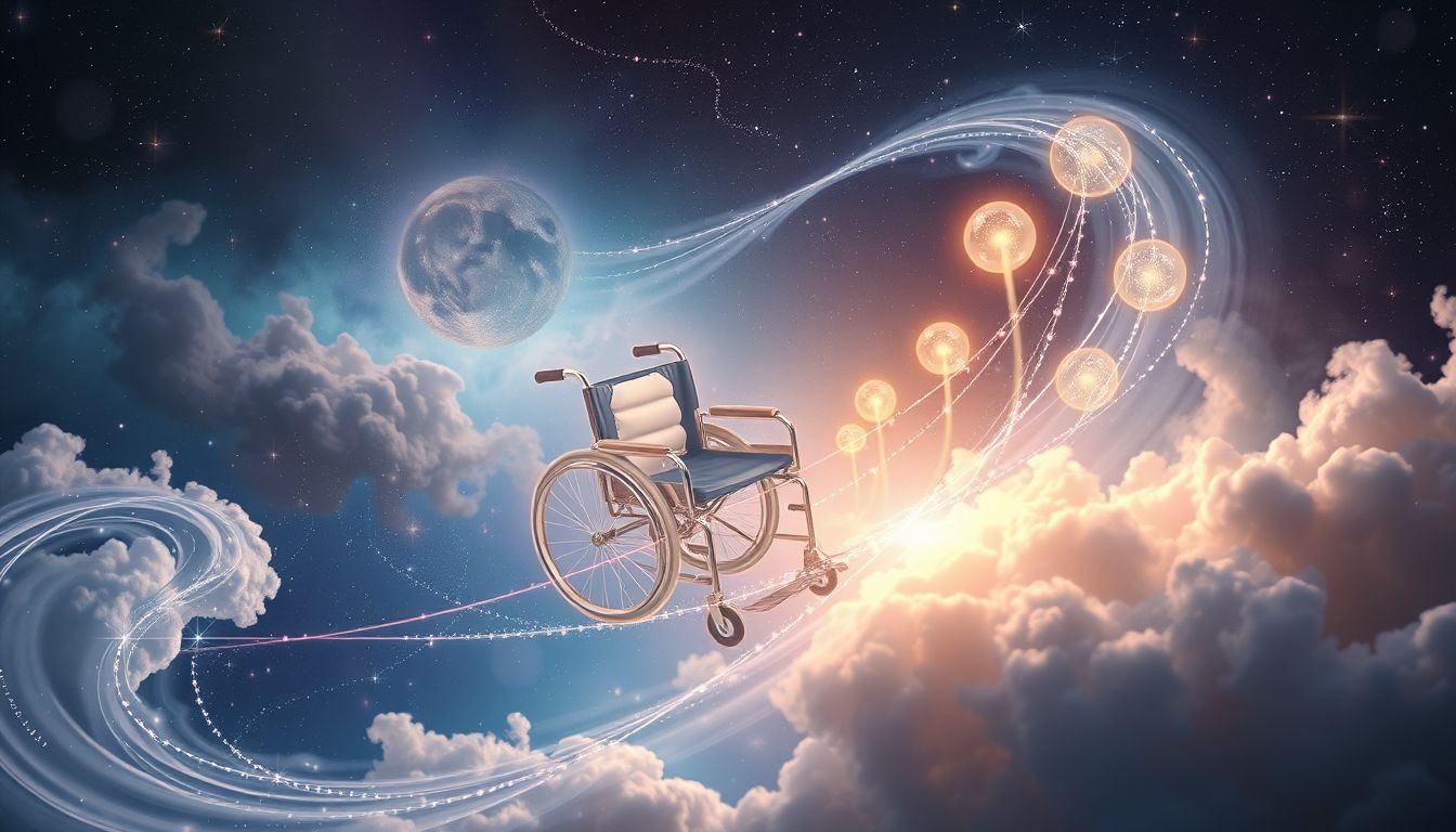 Dromen over rolstoelen symboliseren vaak innerlijke kracht en transformatie.