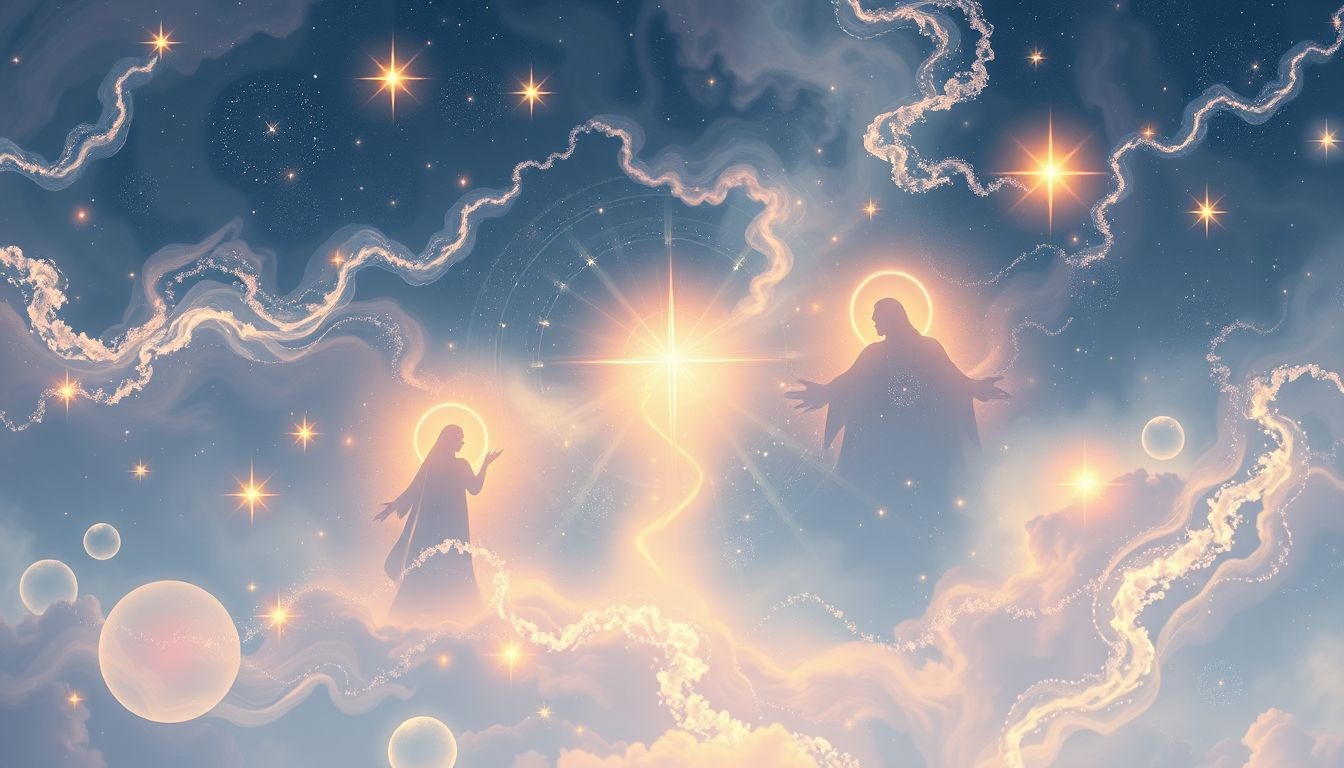 Dromen over heiligen symboliseren vaak spirituele leiding en bescherming.
