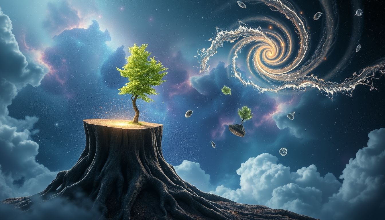 Dromen over bomen kappen symboliseert vaak persoonlijke groei en vernieuwing.