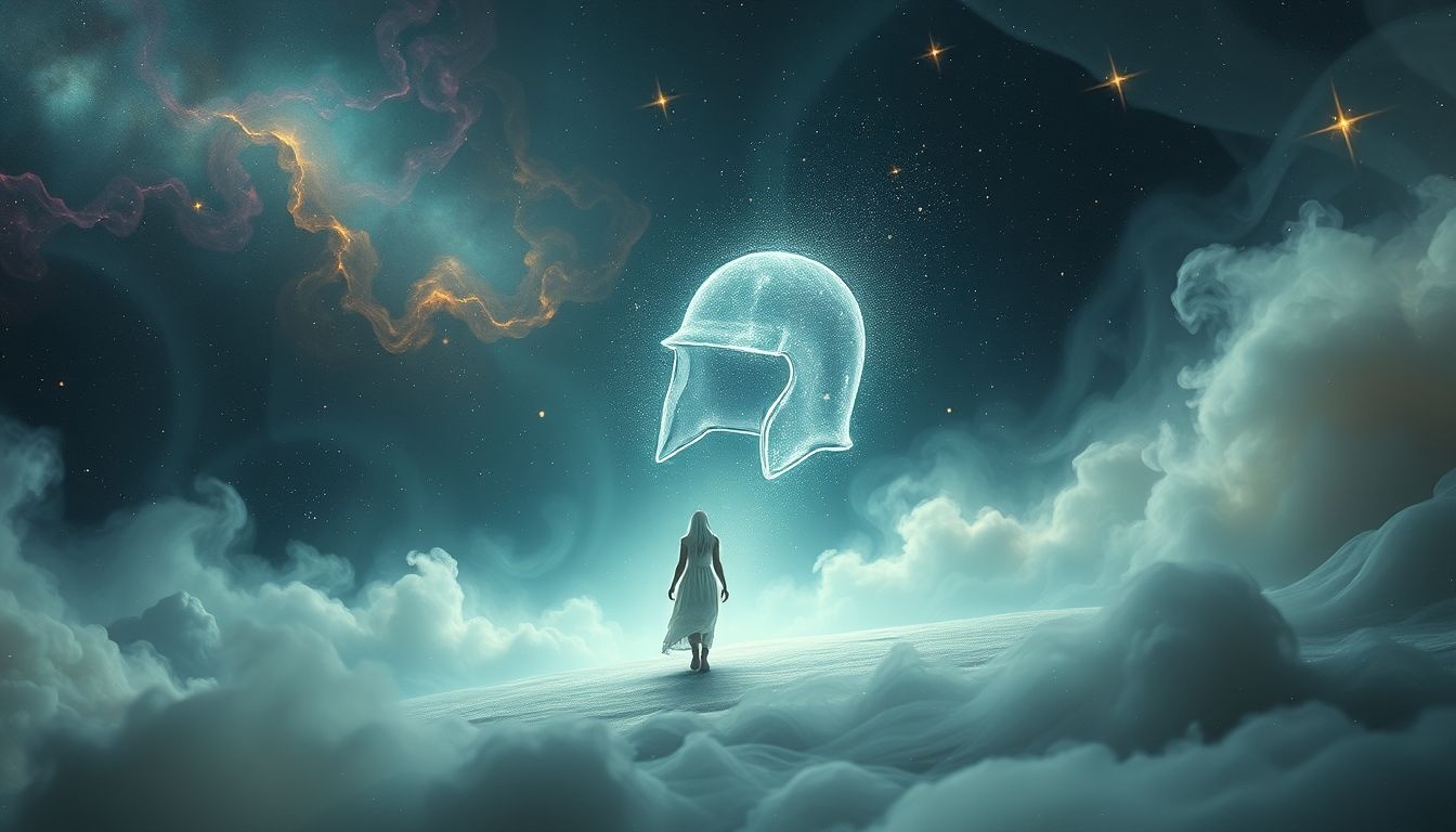 Dromen zonder helm symboliseren vaak kwetsbaarheid en onzekerheid.