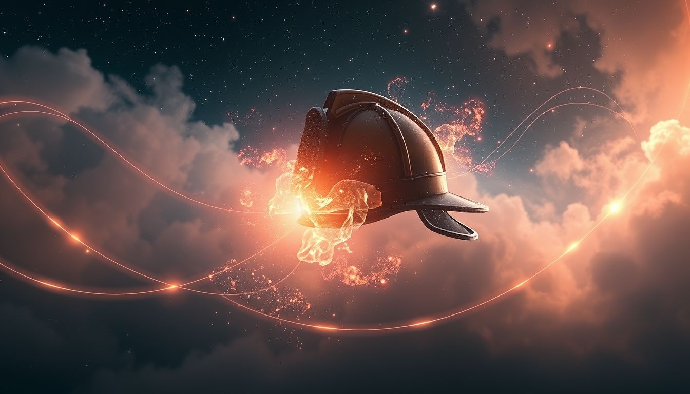 Dromen over het verliezen van je brandweerhelm symboliseert kwetsbaarheid.