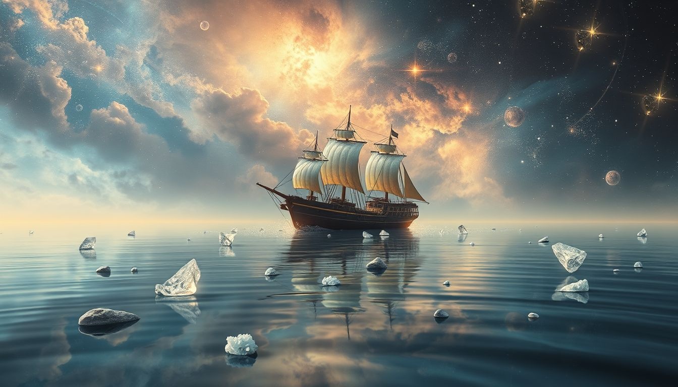 Droom 1 symboliseert onbewuste angsten ondanks ogenschijnlijke rust.