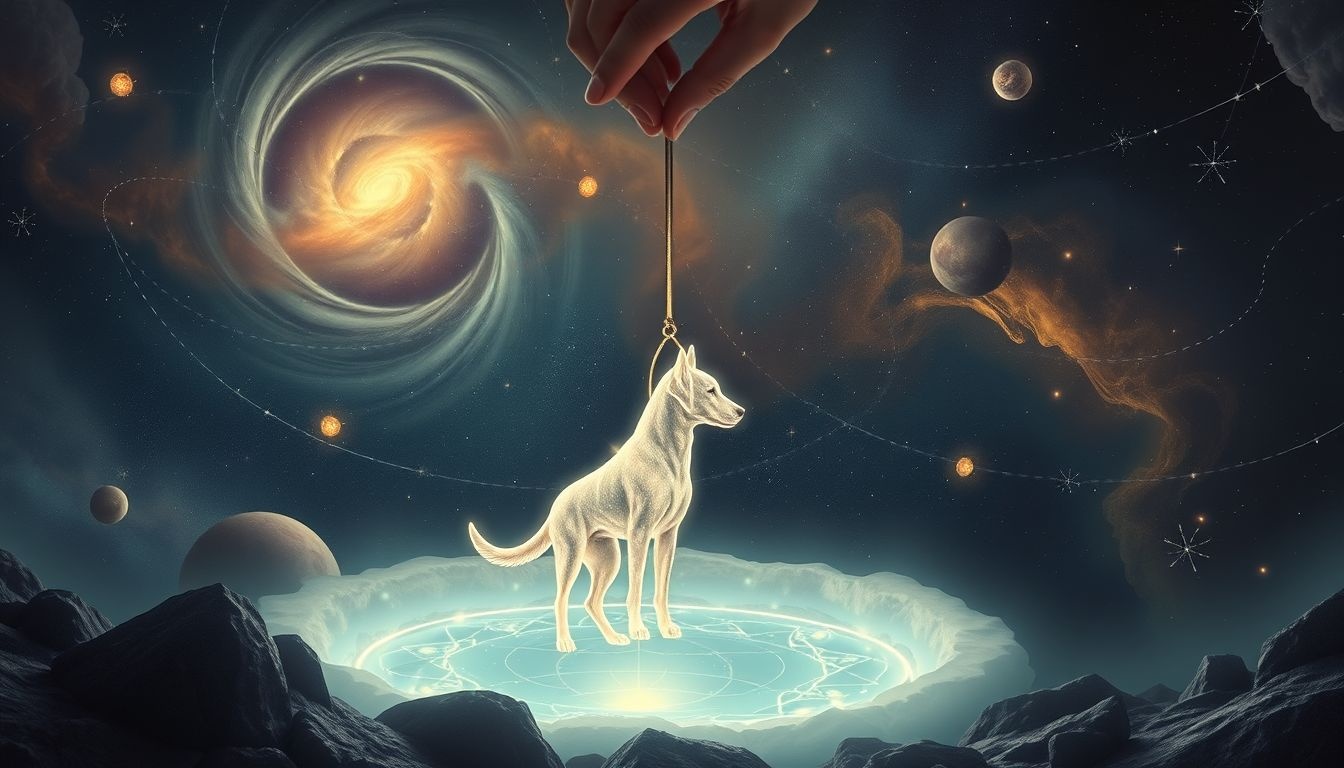 Dromen over een dode hond symboliseert vaak verlies en afscheid nemen.