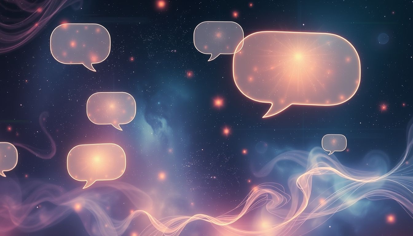 Een onduidelijk gesprek in droom wijst op communicatiestress.