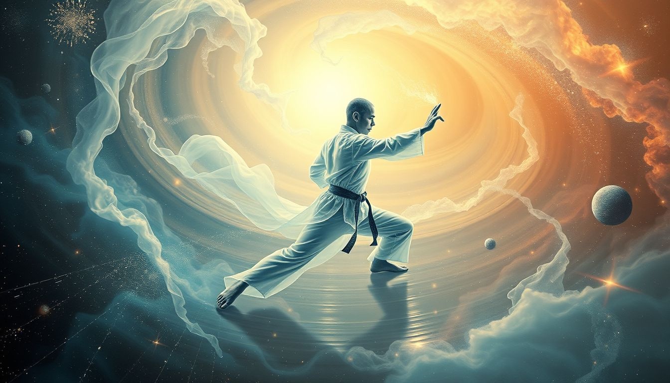 Droom 14: Karate symboliseert zelfbeheersing bij het omgaan met agressie.