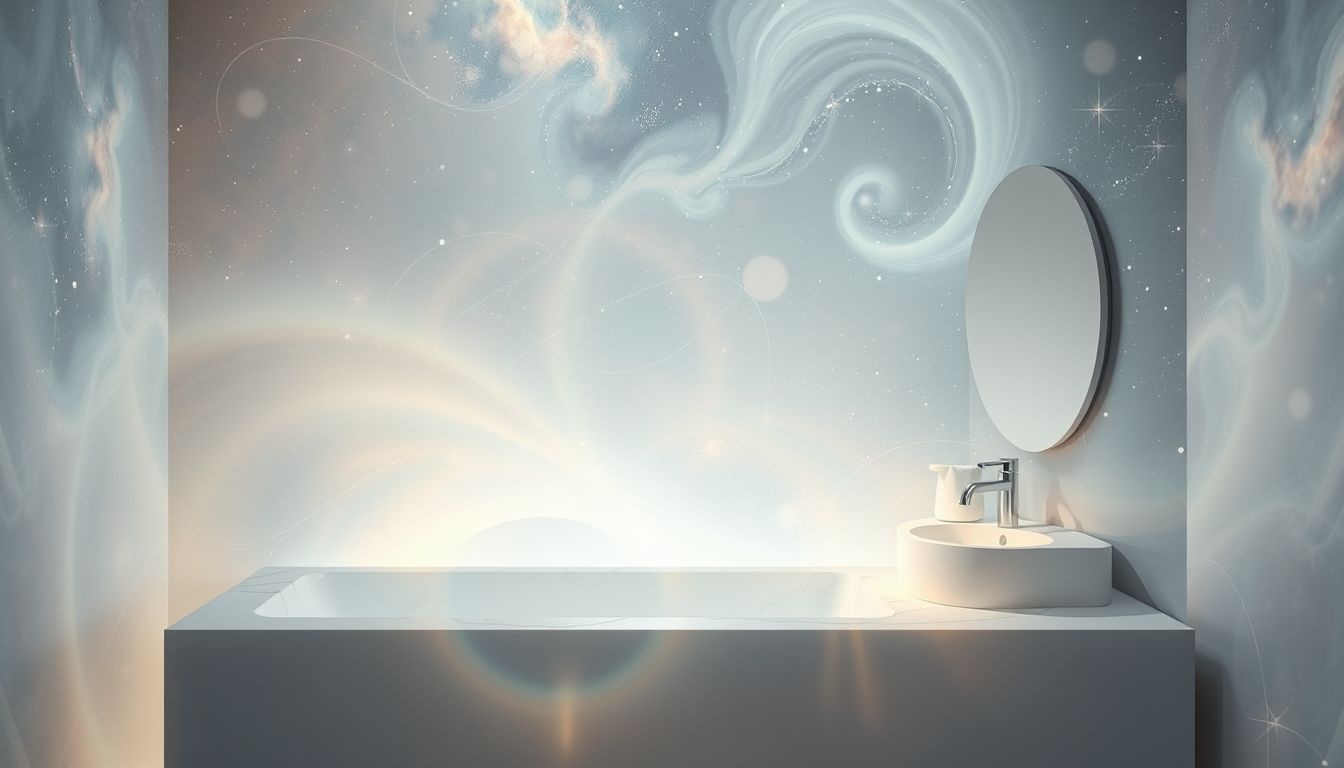 Dromen over badkamer decoreren symboliseert innerlijke reiniging en vernieuwing.
