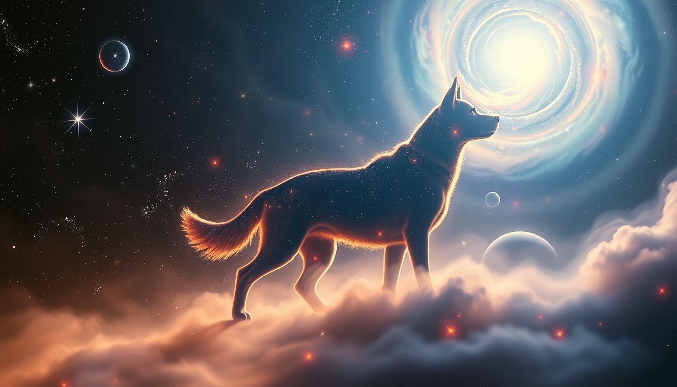 Een dode hond in dromen kan verlies door ongeluk symboliseren.