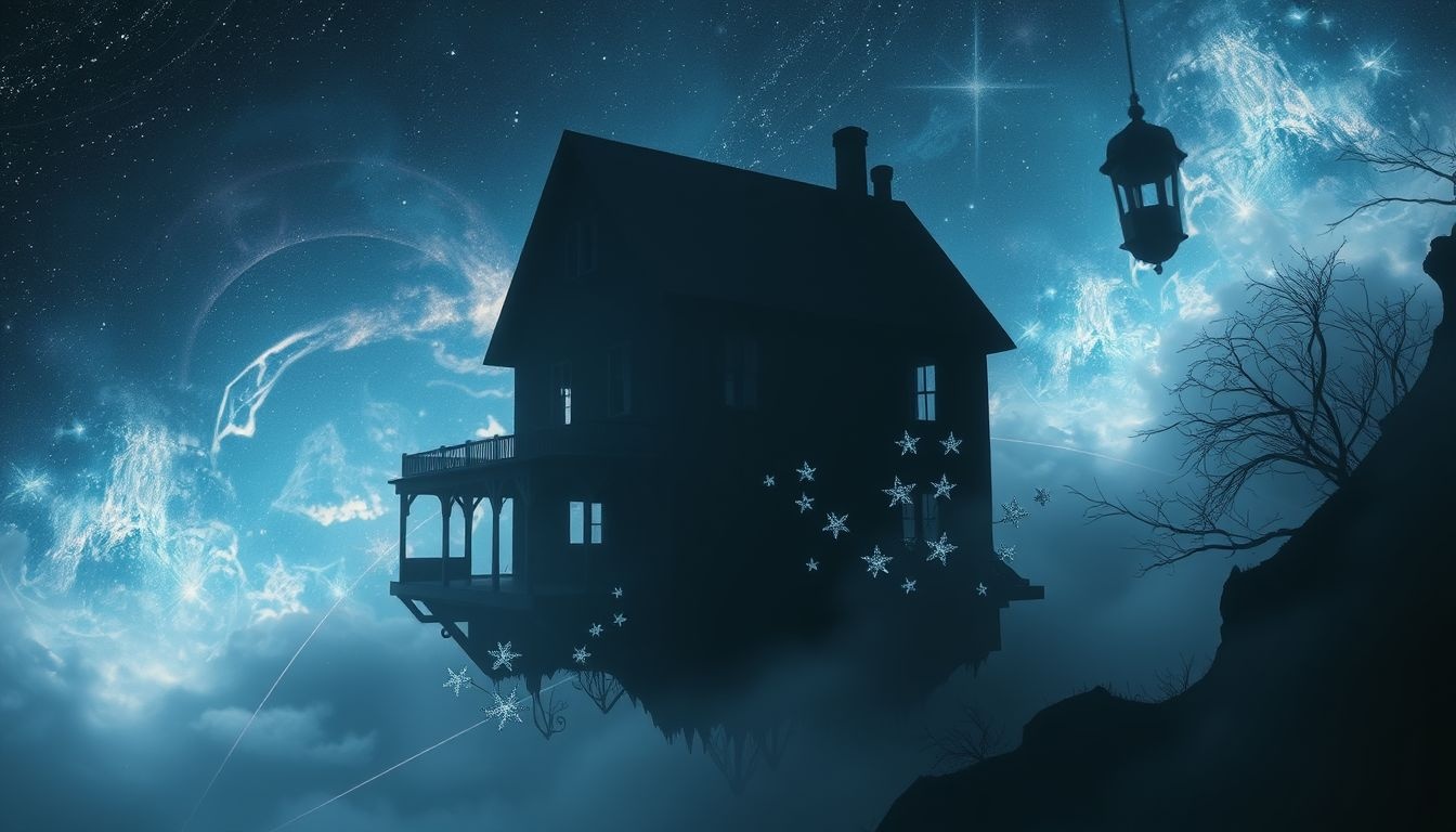 Een verlaten huis symboliseert vaak verborgen angsten en onzekerheden.