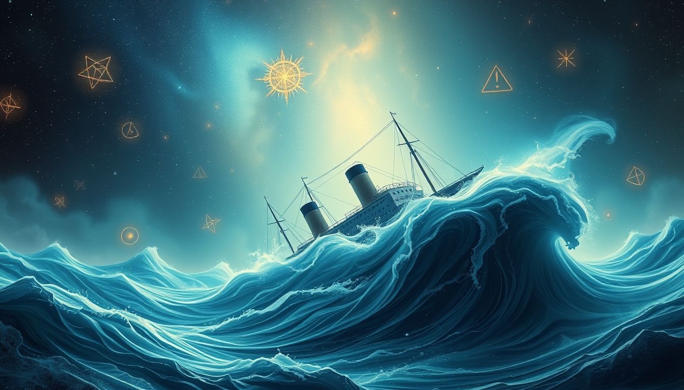 Dromen over zinkende schepen waarschuwen voor naderend persoonlijk verlies.