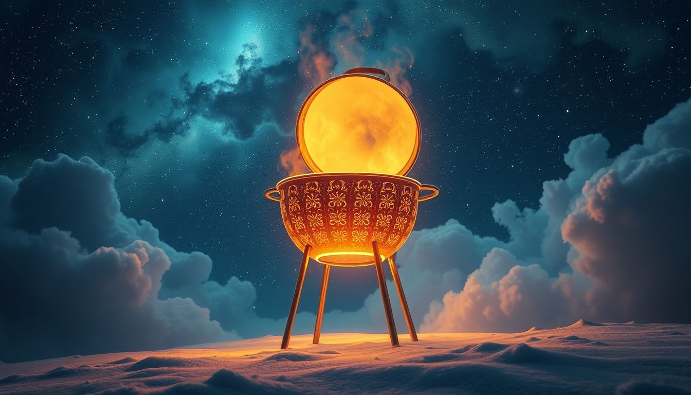 Dromen over grillen in de winter symboliseert innerlijke warmte en doorzettingsvermogen.