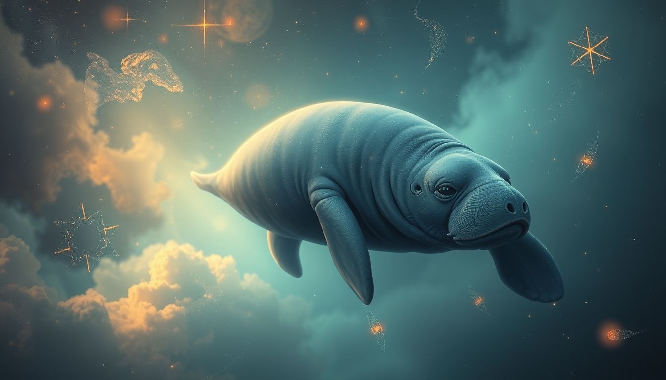 Een verdrietige zeekoe in dromen symboliseert onderdrukte emoties.