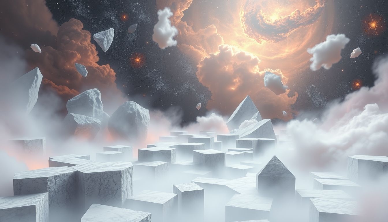 Verdwalen in kalksteen symboliseert verborgen uitdagingen in je leven.