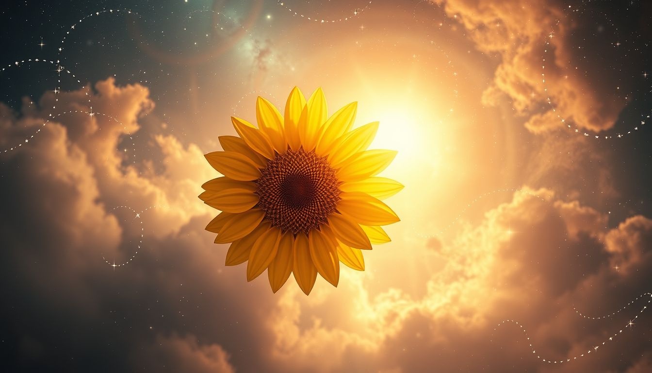 Een zonnebloem in dromen symboliseert vreugde en persoonlijke groei.