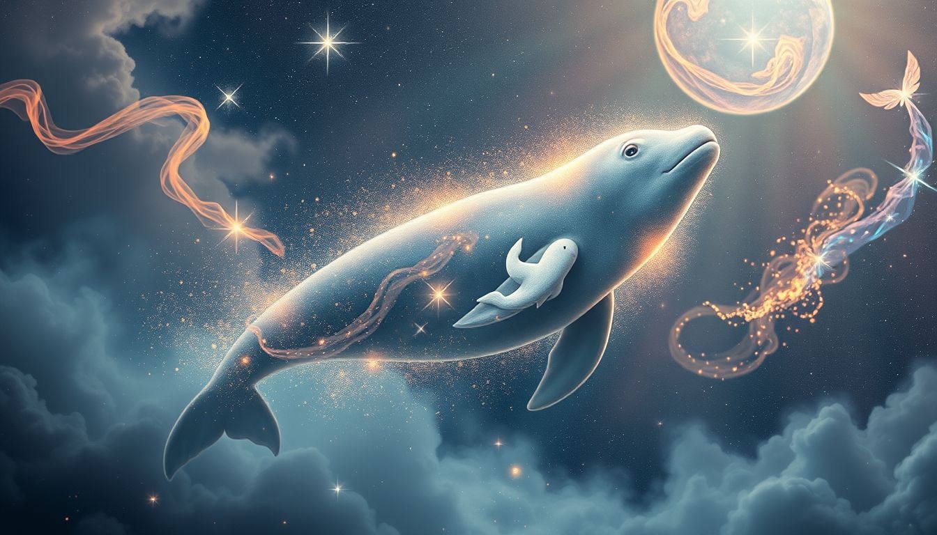 Een verdwijnende zeekoe symboliseert verloren rust en verborgen emoties.