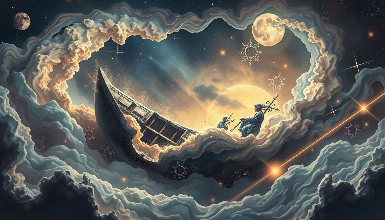 Een zinkend schip symboliseert vaak dringende behoefte aan levensverandering.