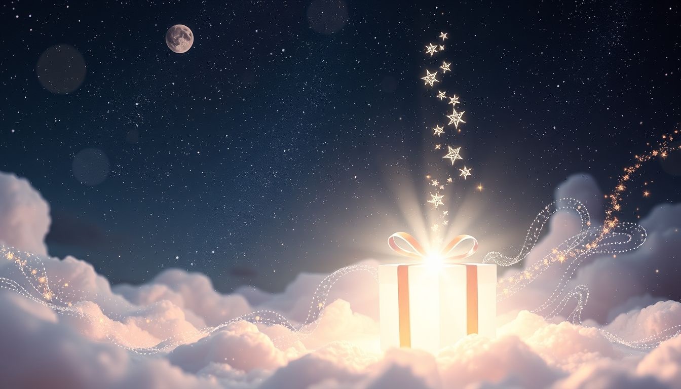Een cadeau in je droom symboliseert onverwachte waardering en geluk.