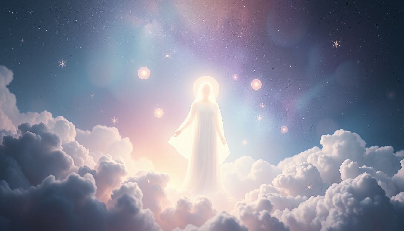 Dromen over overleden gidsen symboliseren spirituele begeleiding en inzicht.