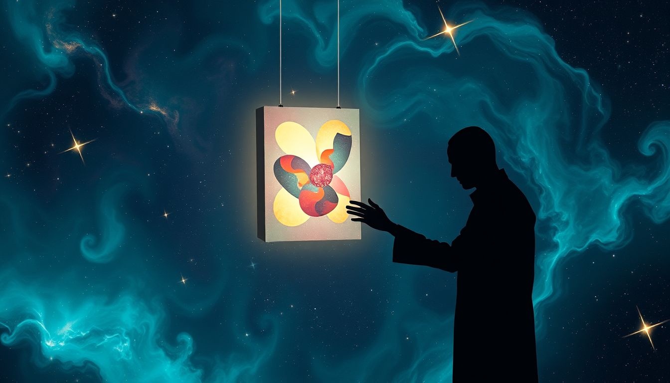 Een afgekeurd kunstwerk weerspiegelt innerlijke onzekerheid en zelfkritiek.