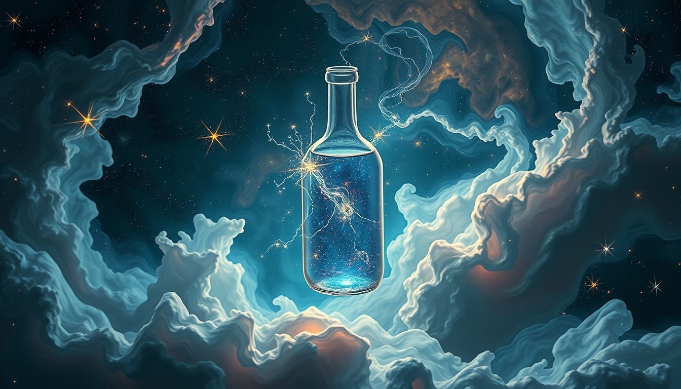 Dromen over vitriool in een fles symboliseert onderdrukte woede.