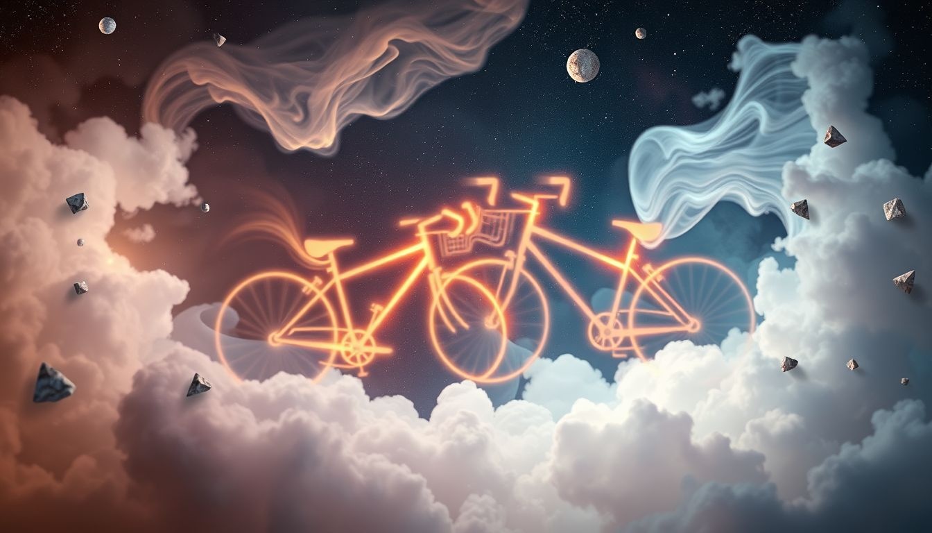Fietsbotsingen in dromen wijzen op onverwachte levensveranderingen.