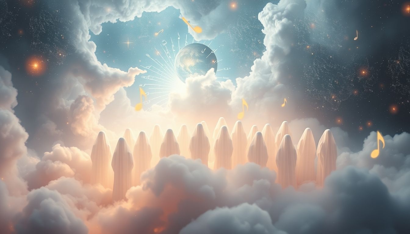 Een pelgrimskoor symboliseert vaak spirituele begeleiding en transformatie.