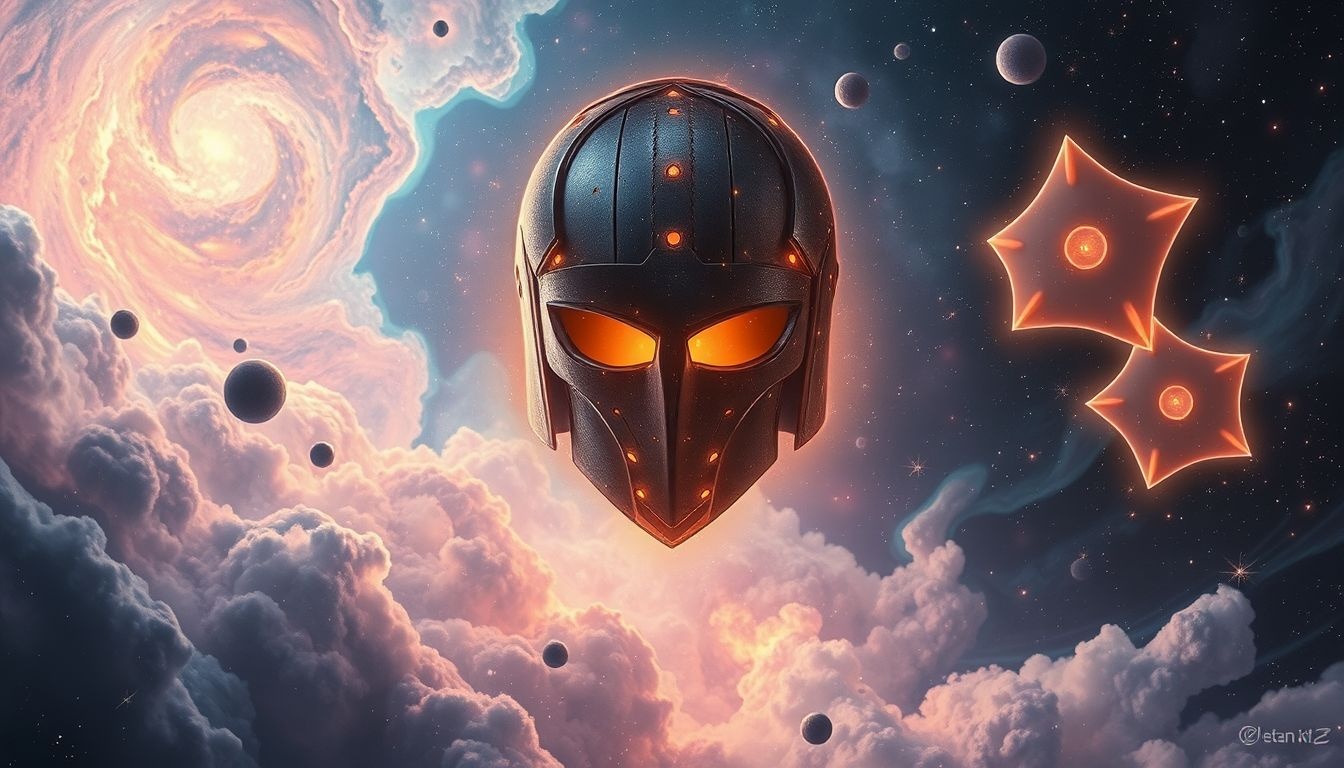 Een stalen helm kopen symboliseert bescherming en nieuwe uitdagingen.