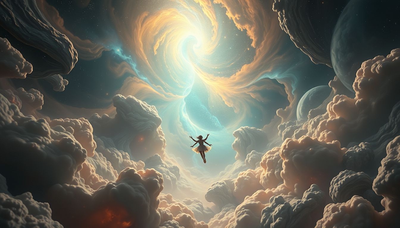 Vallen in dromen symboliseert vaak verlies van controle of angst.