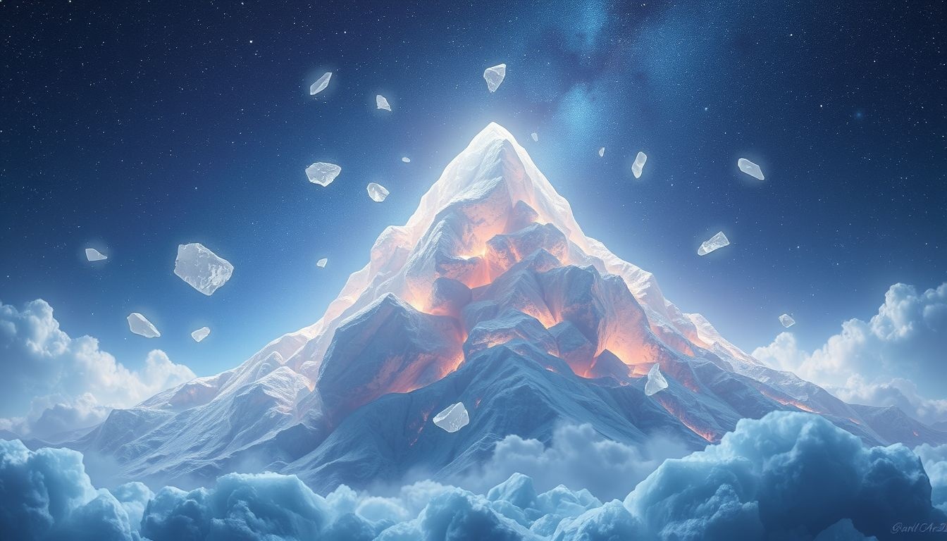 Dromen over een berg looizout symboliseert overweldigende emoties en zuivering.