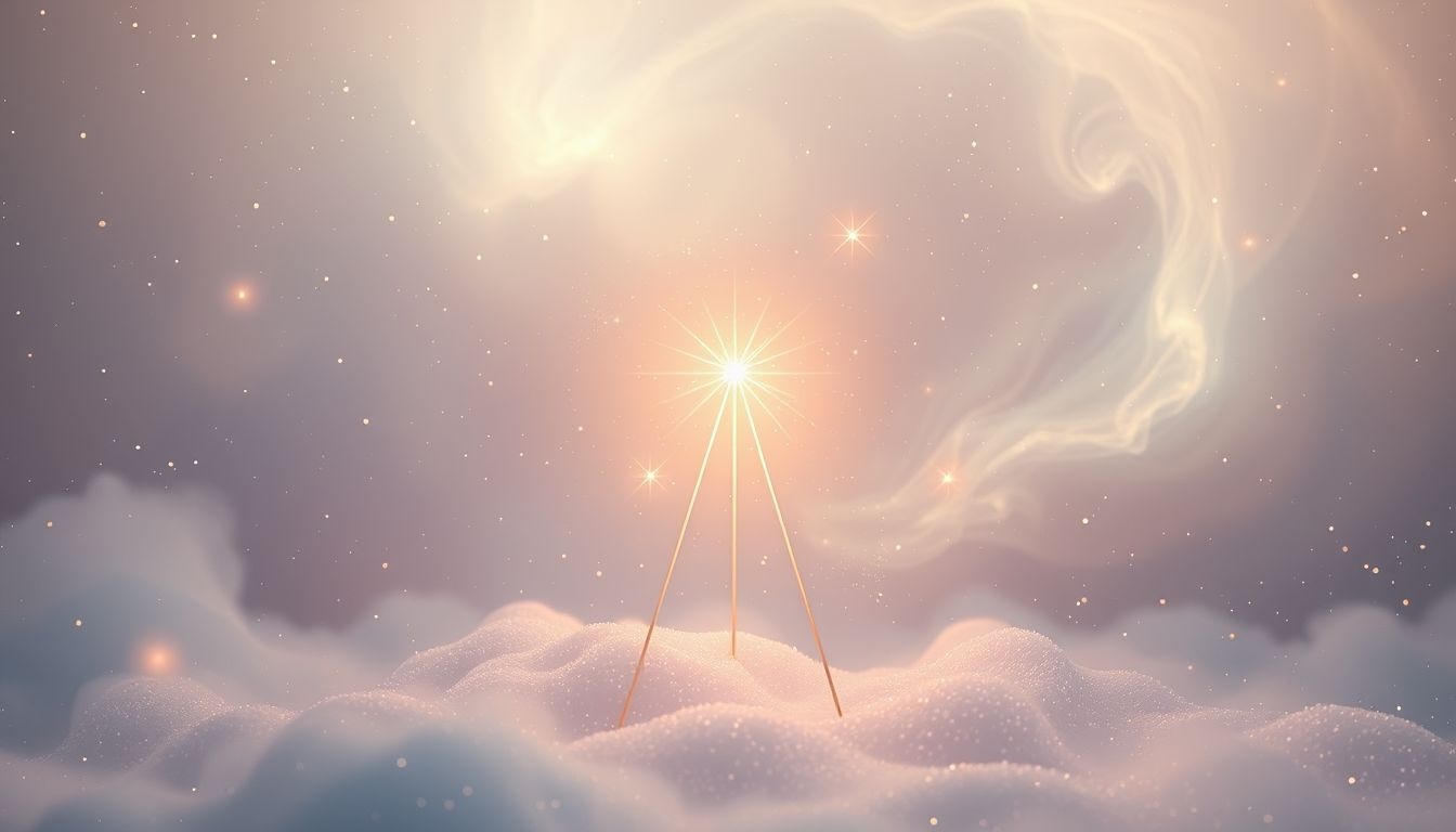 Een statief cadeau krijgen symboliseert steun bij nieuwe creatieve projecten.