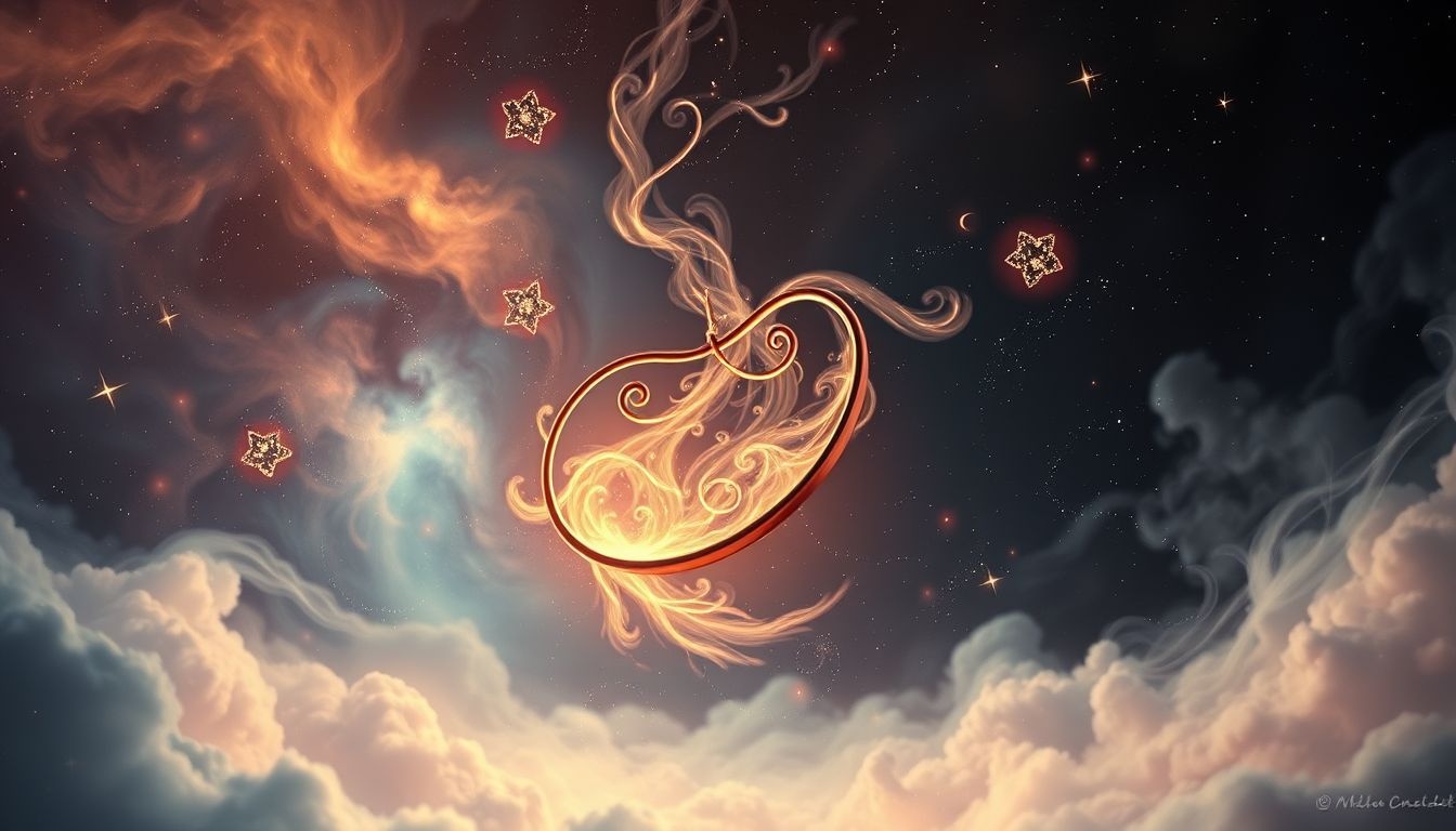Een vervormd vuurhaardijzer symboliseert veranderende innerlijke kracht of emoties.