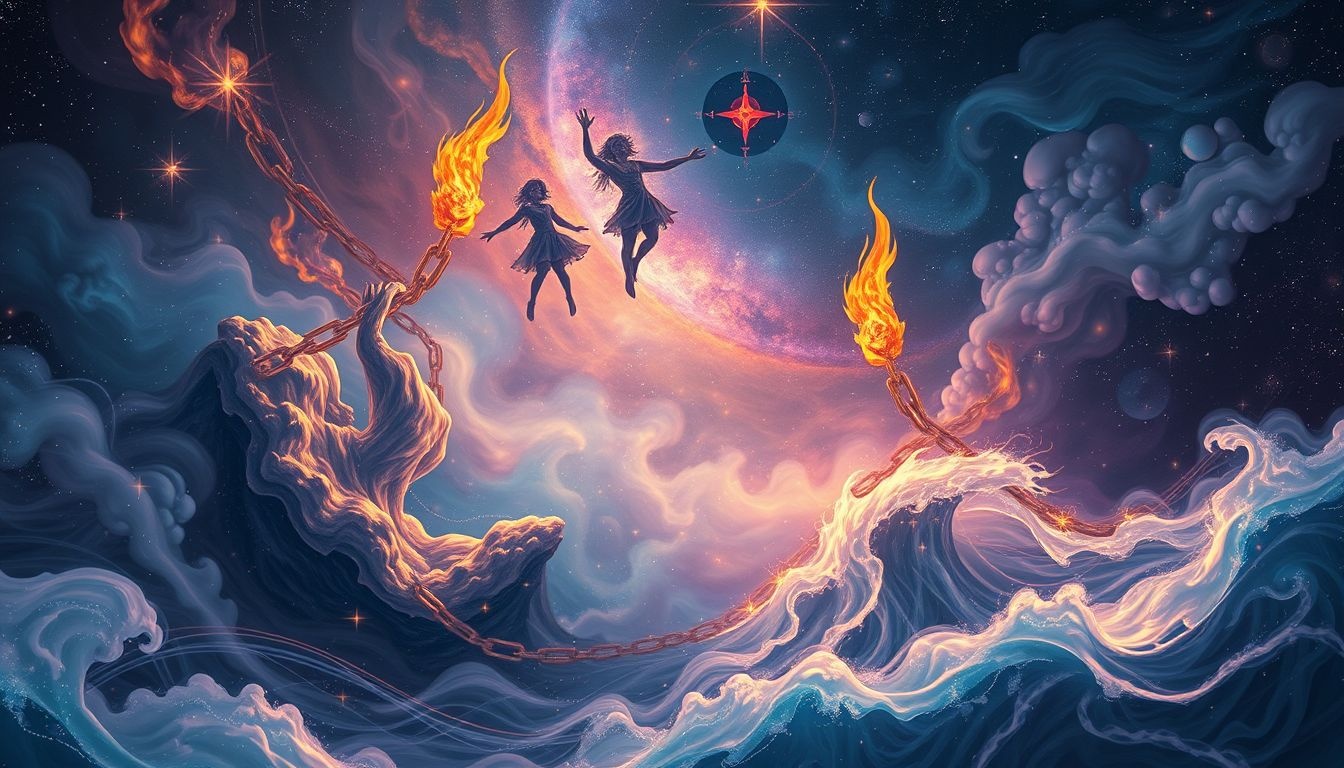 Ketters symboliseren in dromen vaak innerlijke rebellie en transformatie.