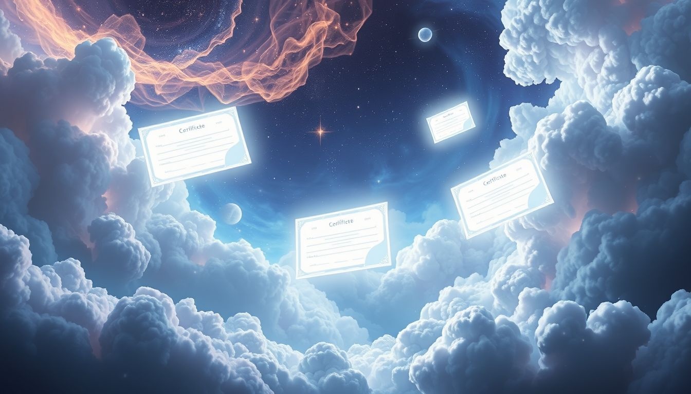 Een kosjer certificaat in dromen symboliseert zuiverheid en integriteit.