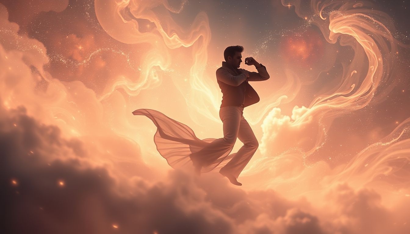 Elvis die danst symboliseert vreugde en creatieve zelfexpressie in dromen.