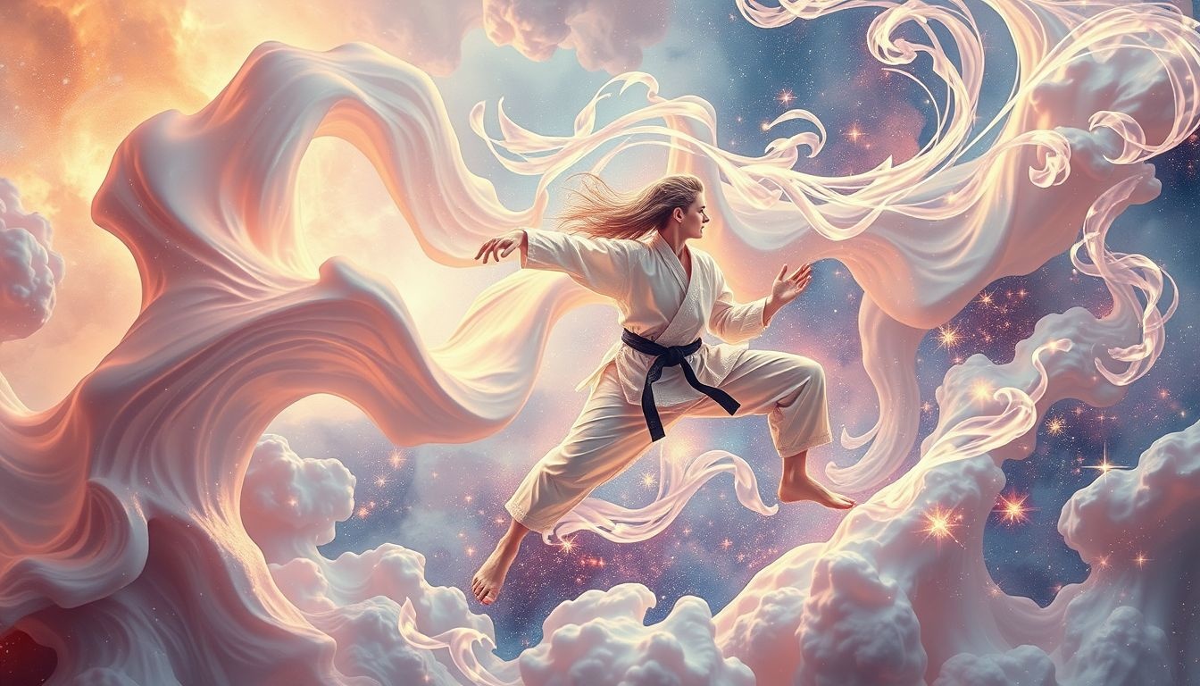 Dromen over karate verminderen stress en versterken innerlijke kracht.